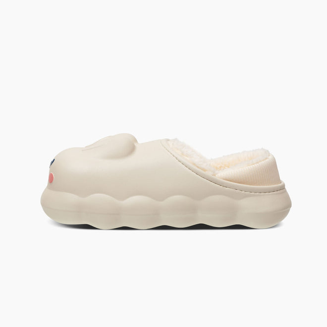 Cloud Slides - Honey Bunny Fur-Lined Slippers
