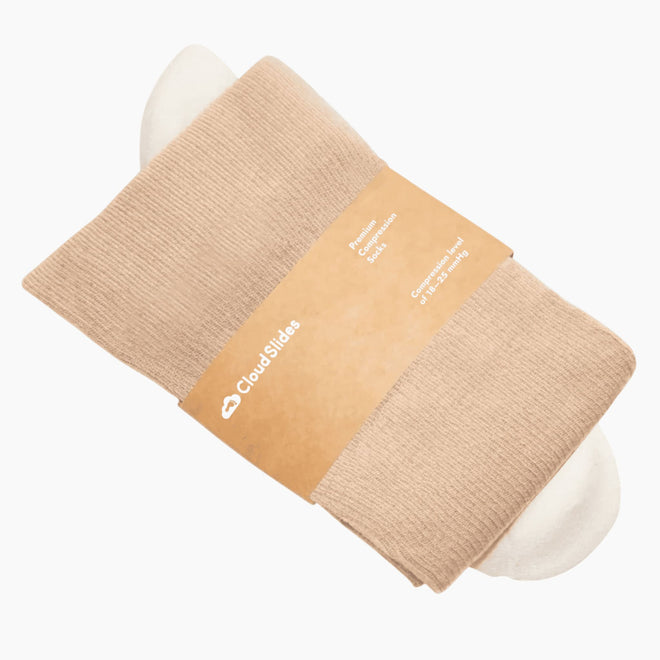 Compression Socks - Sesame (18-25 mmHg)
