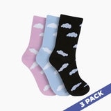 Cloud Socks - Multicolor 3-Pair Pack