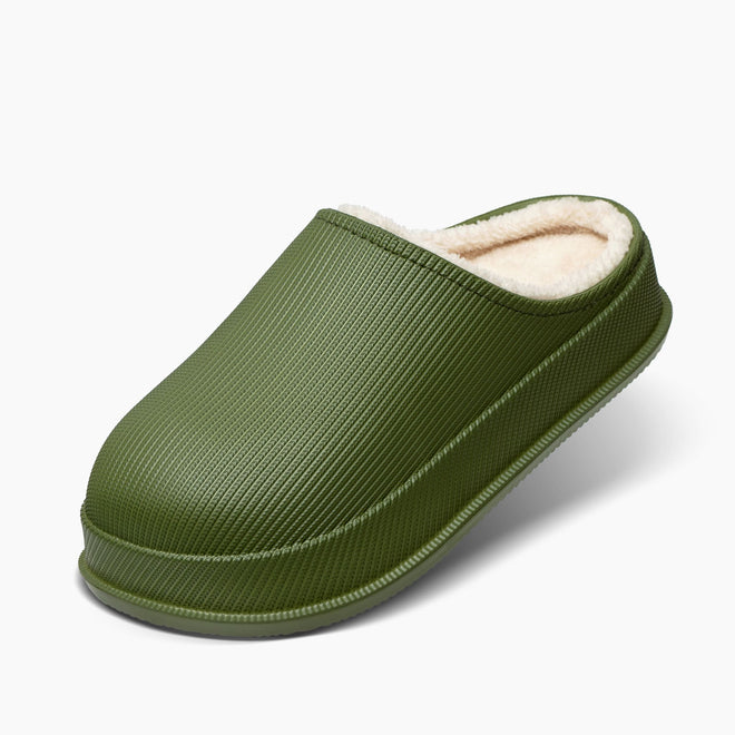 Cloud Slides - Men's Cushioned Fur-Lined Clogs