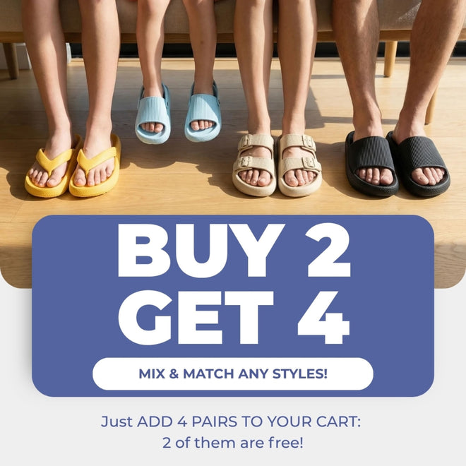 Cloud Slides - Electric Heated Slippers for Cold Feet