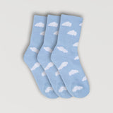 Cloud Slides – Socken im 3er-Pack