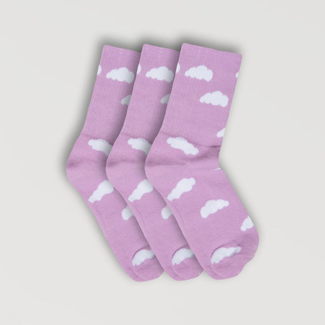 Cloud Slides – Socken im 3er-Pack