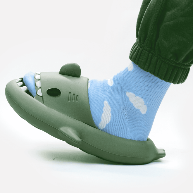 Shark Slides for Men - Cloud Slides