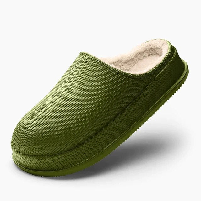 Cloud Slides – Herren Cozy Fur Green