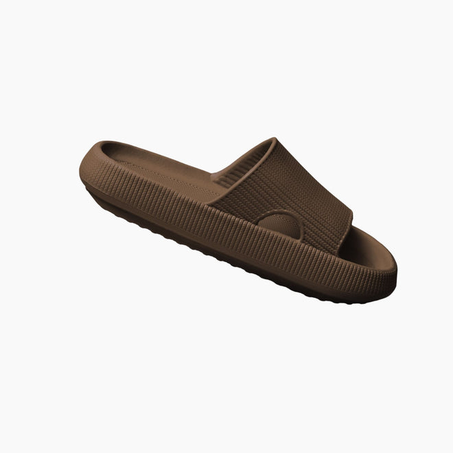 Cloud Slides - Mocha Brown